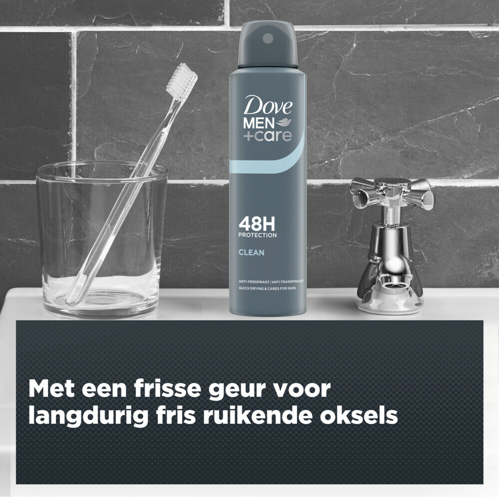 6x Dove Deodorant Men+ Care Clean150 ml