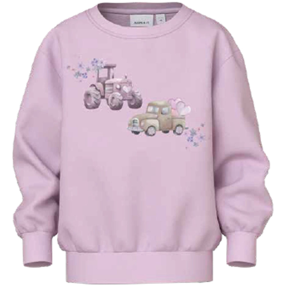 Køb Name It Winsome Orchid Silvine Regular Sweatshirt