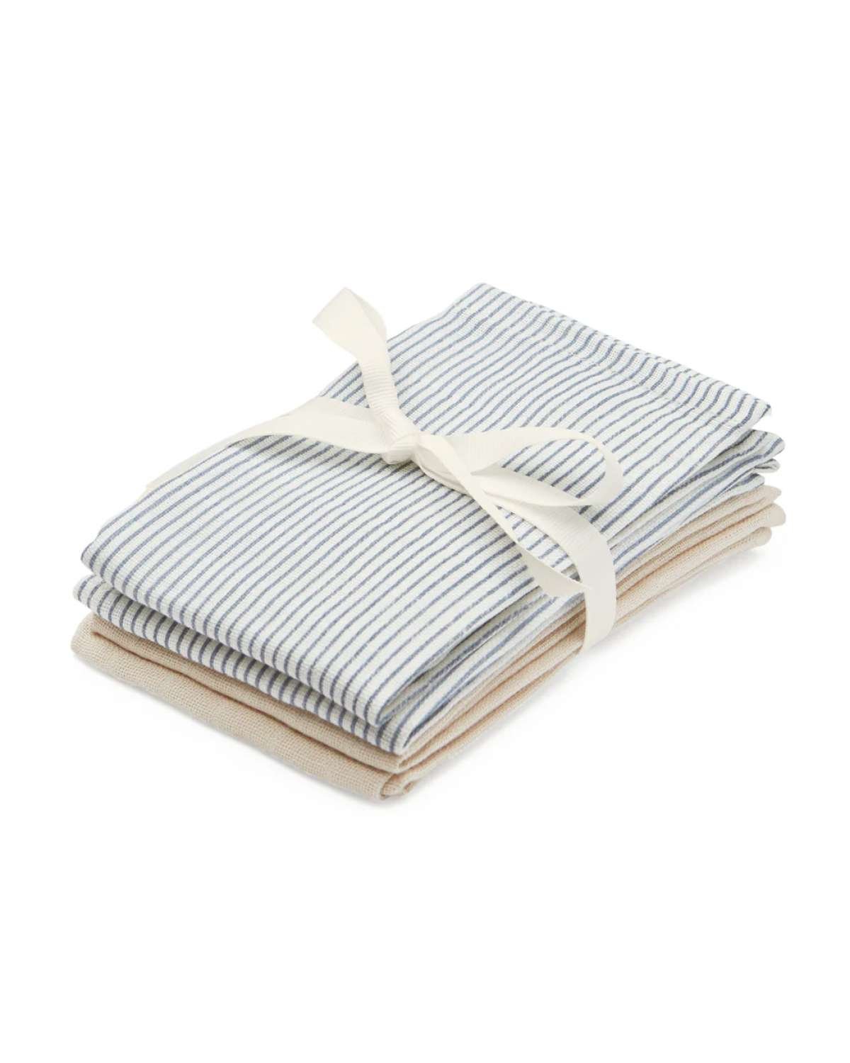 Vaskekluter Musselin 4pk – Økologisk | Gasskluter 30×30