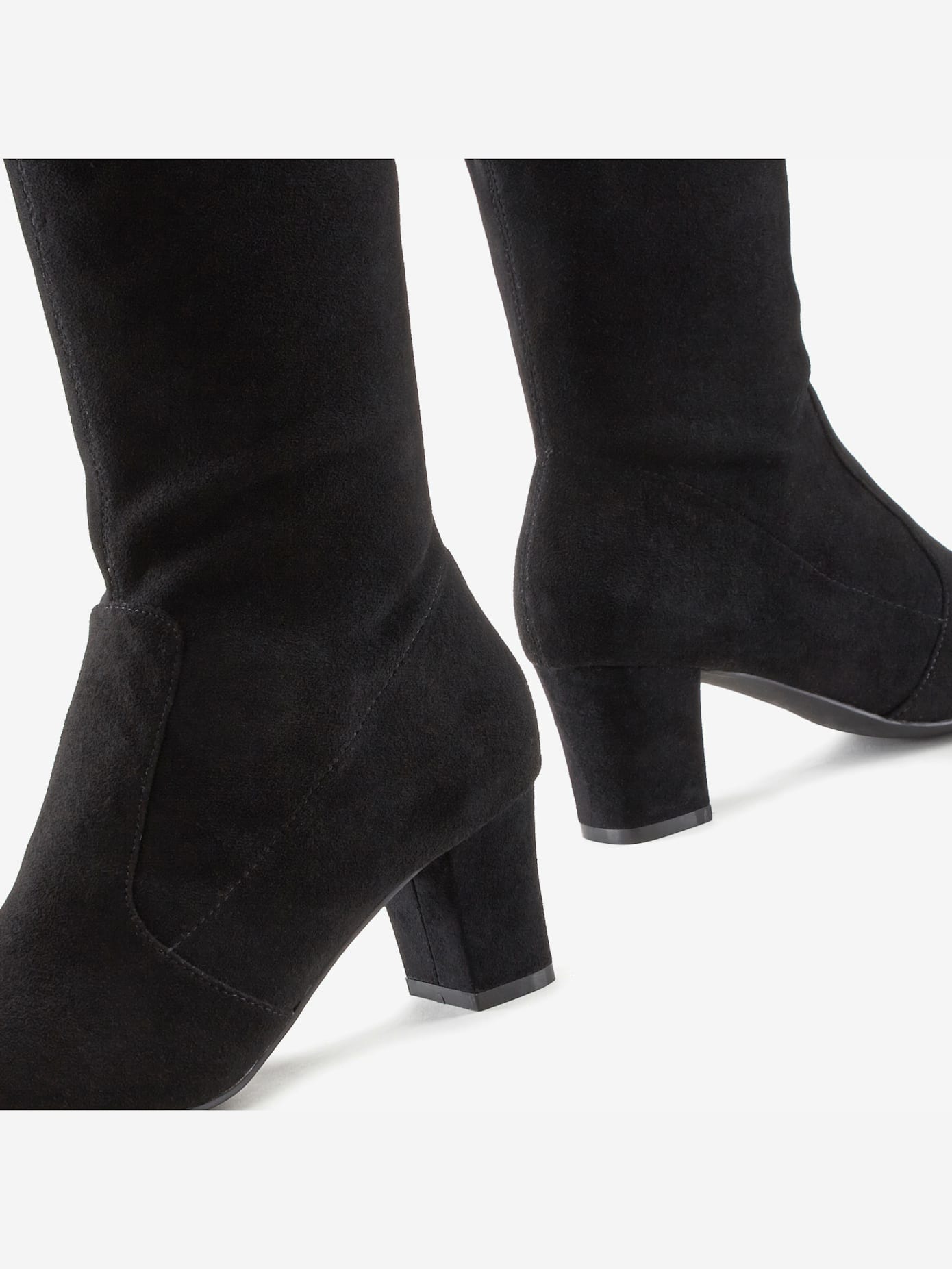 Bottes talon confortable et hauteur du talon d'env. 6 cm