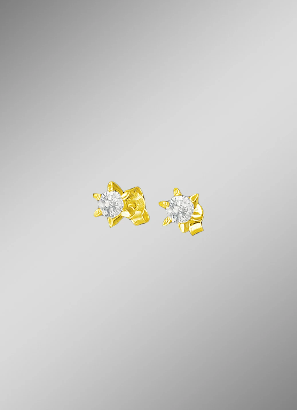 Exquisite Solitär-Ohrstecker