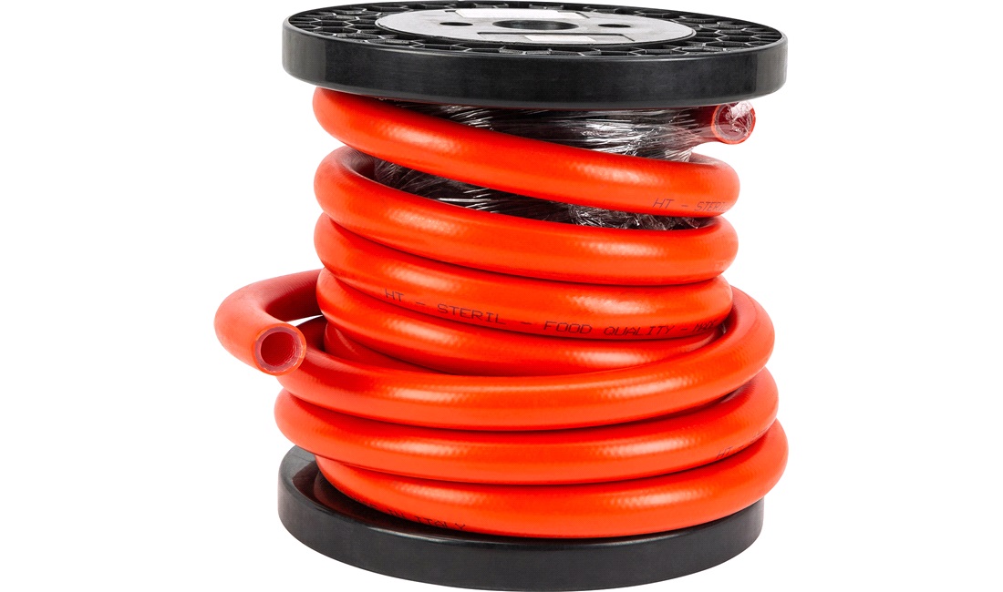 Vandslange 13mm rød 5 meter