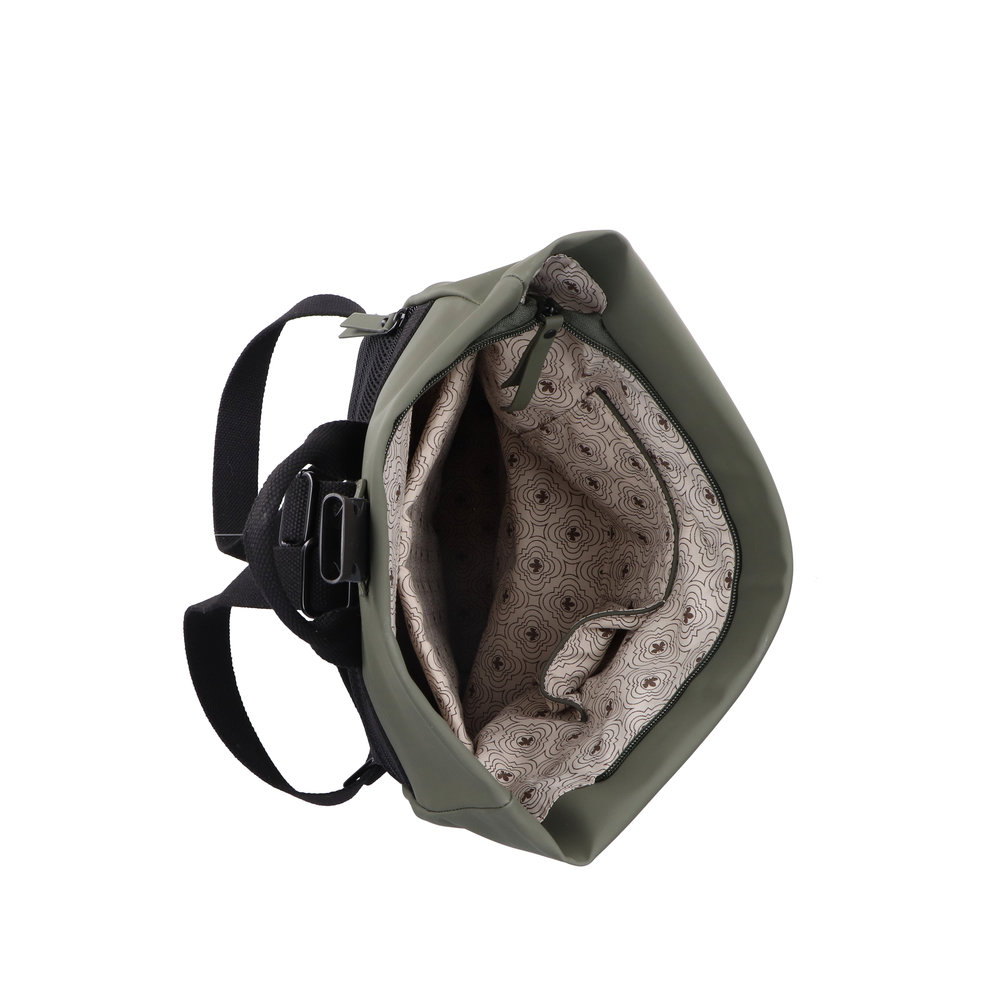 Rieker Rucksack grün schwarz