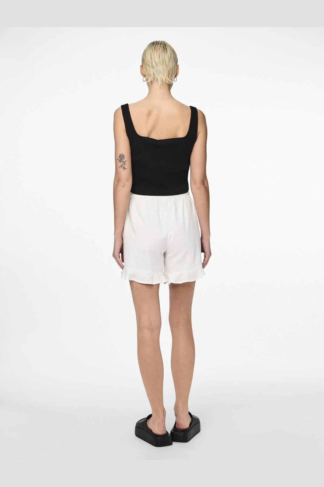 Pieces Pcmilla Shorts 4369877 bright white