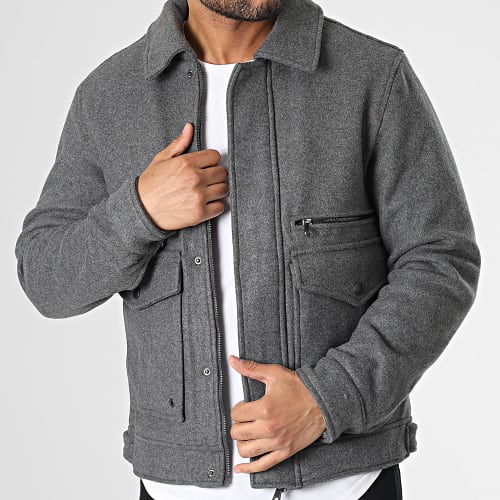 Veste Zippée 5130 Gris Anthracite Chiné