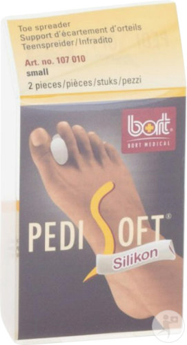 Bort Pedisoft Ecarteur Orteil Silicone Small 2 Pièces