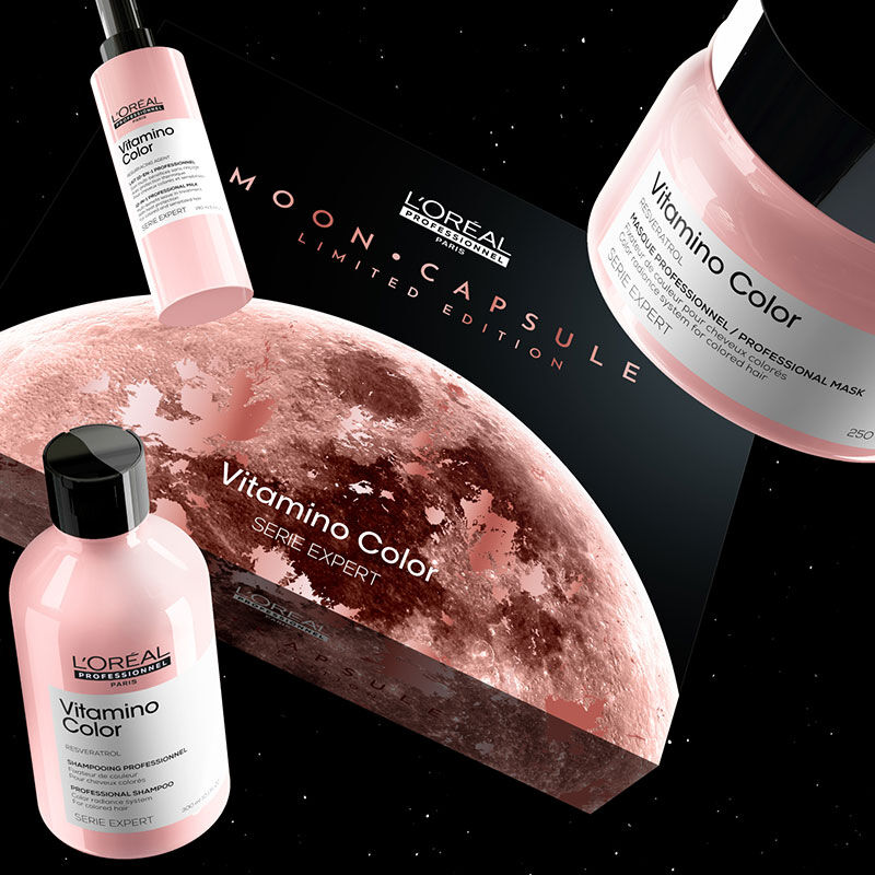 Coffret protecteur cheveux colorés Vitamino Color