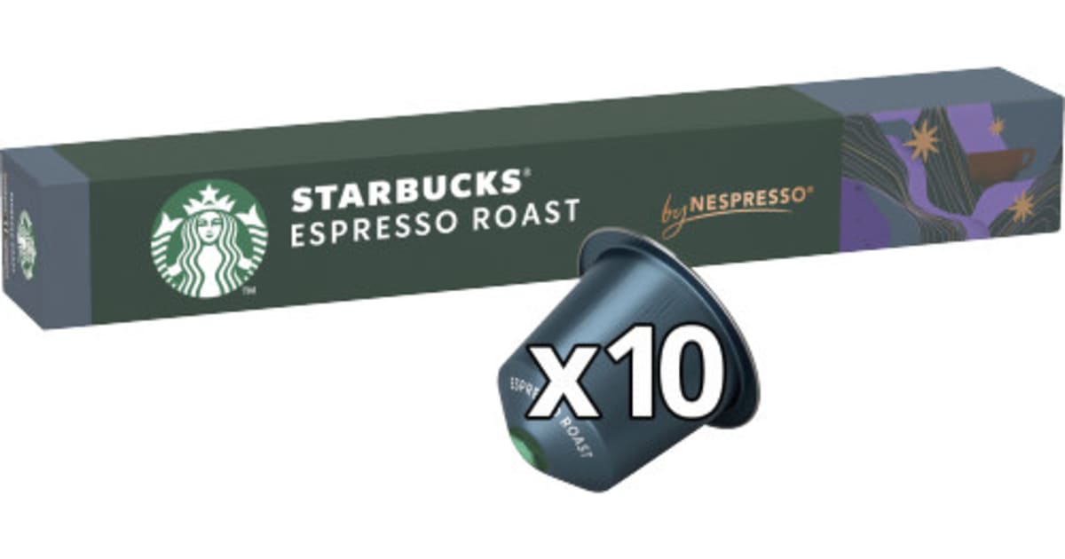 STARBUCKS Espresso Roast Kaffee 10 Kapseln