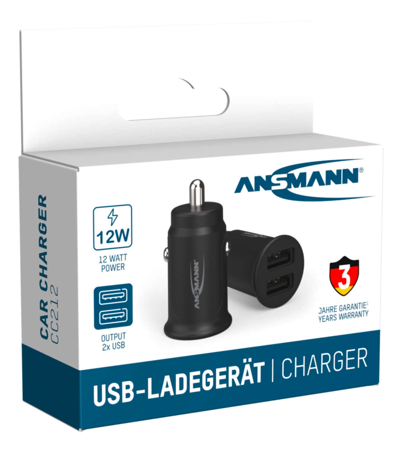 Ansmann PowerSupply-In-Car-Charger-CC212
