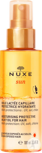Nuxe Huile Lactée Capillaire Protectrice Hydratante Spray Bi-Phase Flacon 100ml