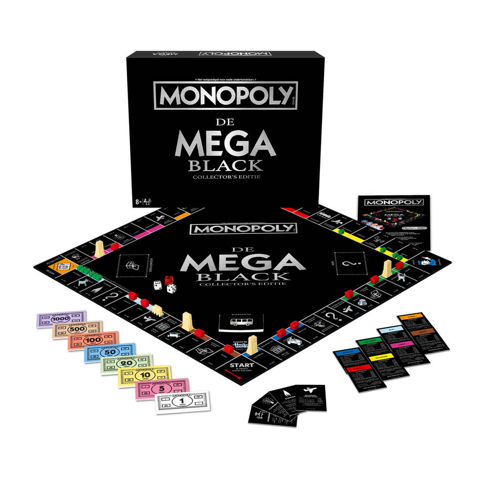 Monopoly De Mega Black Collector's Editie