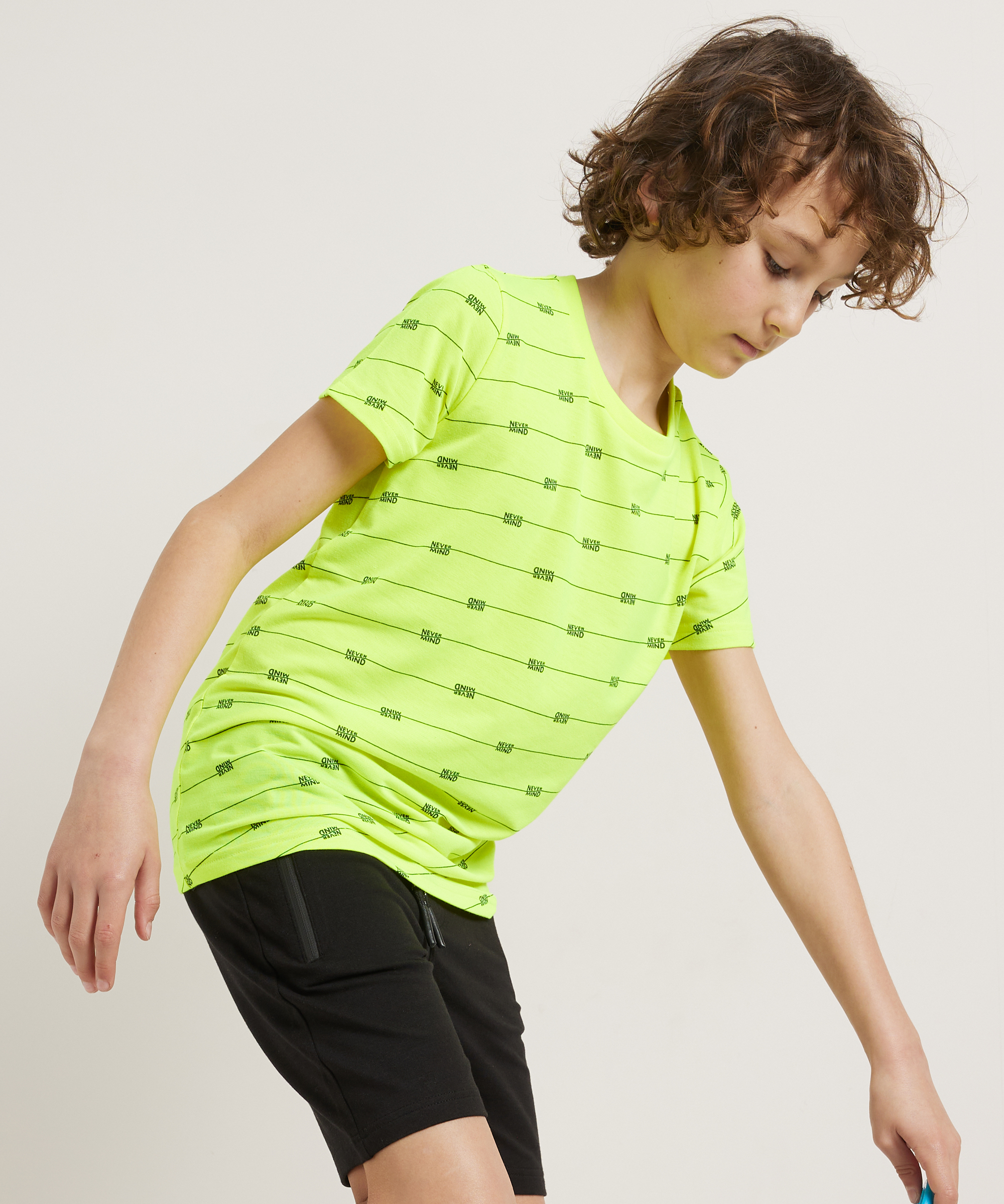 t-shirt verticaal gestreept