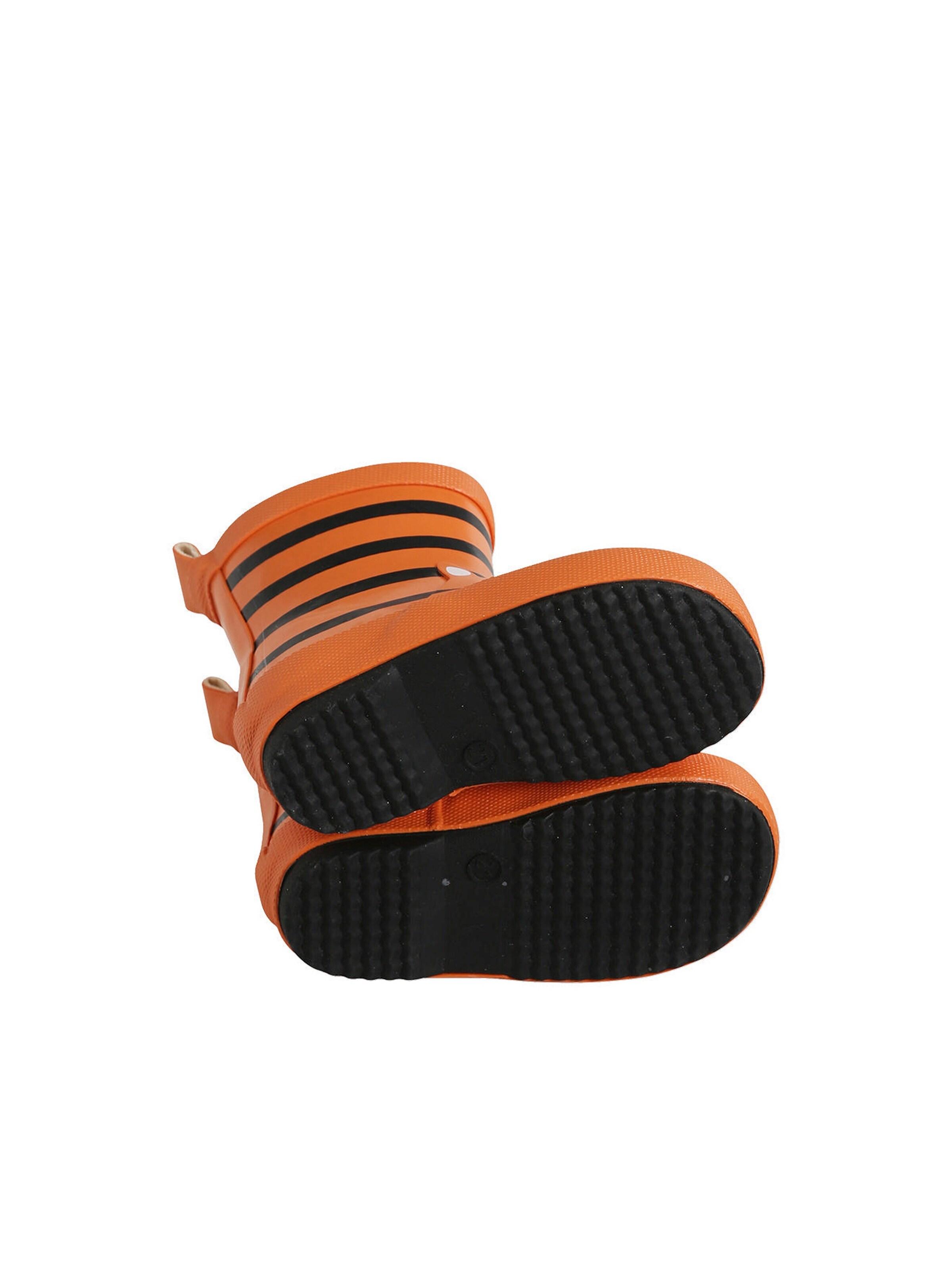 Vertbaudet Jungen Baby Gummistiefel orange