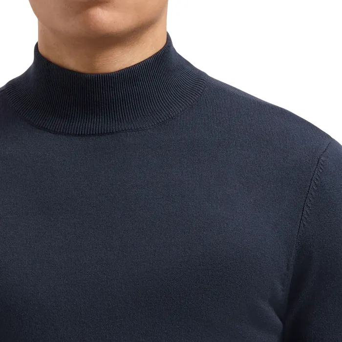 Pure Path Essential Knitwear Mockneck Sweater Heren