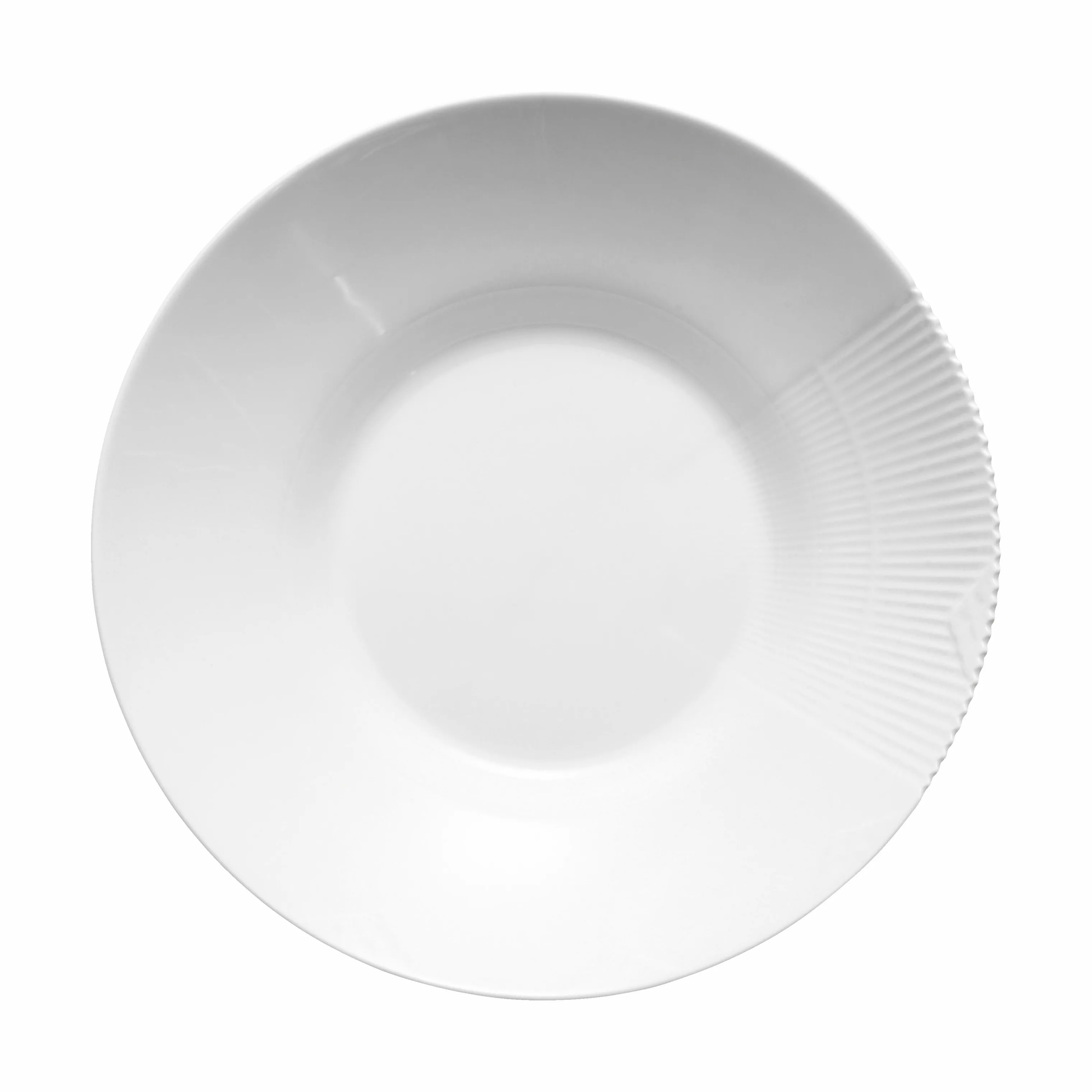 Royal Copenhagen Hvid Elements Dyb Tallerken