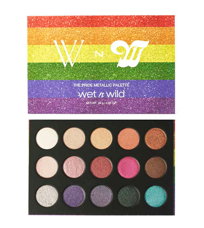Wet N Wild - paleta da sombra The Pride Metallic Palette