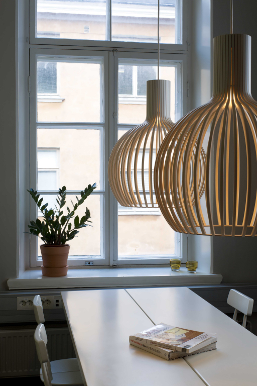 Secto Design Octo Small 4241 hanglamp Ø45 naturel berk