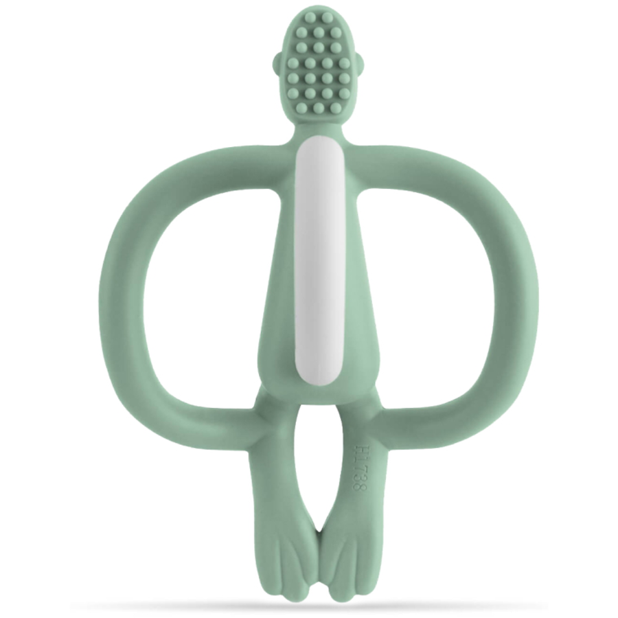 MATCHSTICK MONKEY™ Beißring Affe Original, mintgrün