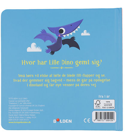 Forlaget Bolden Bog - Titte-B?h! Lille Dino