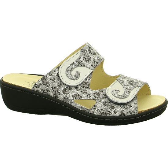 Leo/Perlato (8808.56/Wechselfussbett 9909) /3513 silber/perle