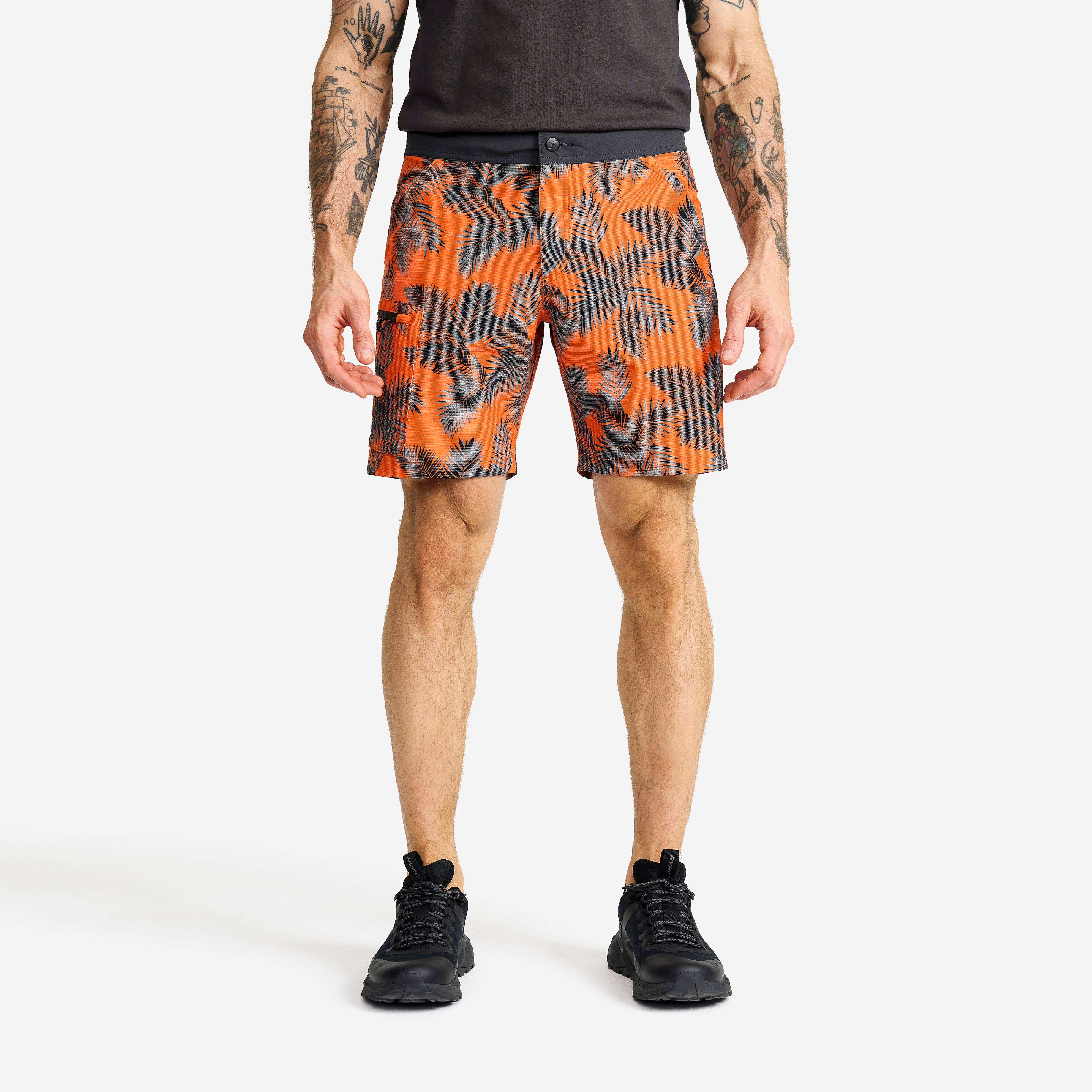Boarderline Shorts Herre Hawaiian Sunset Palm