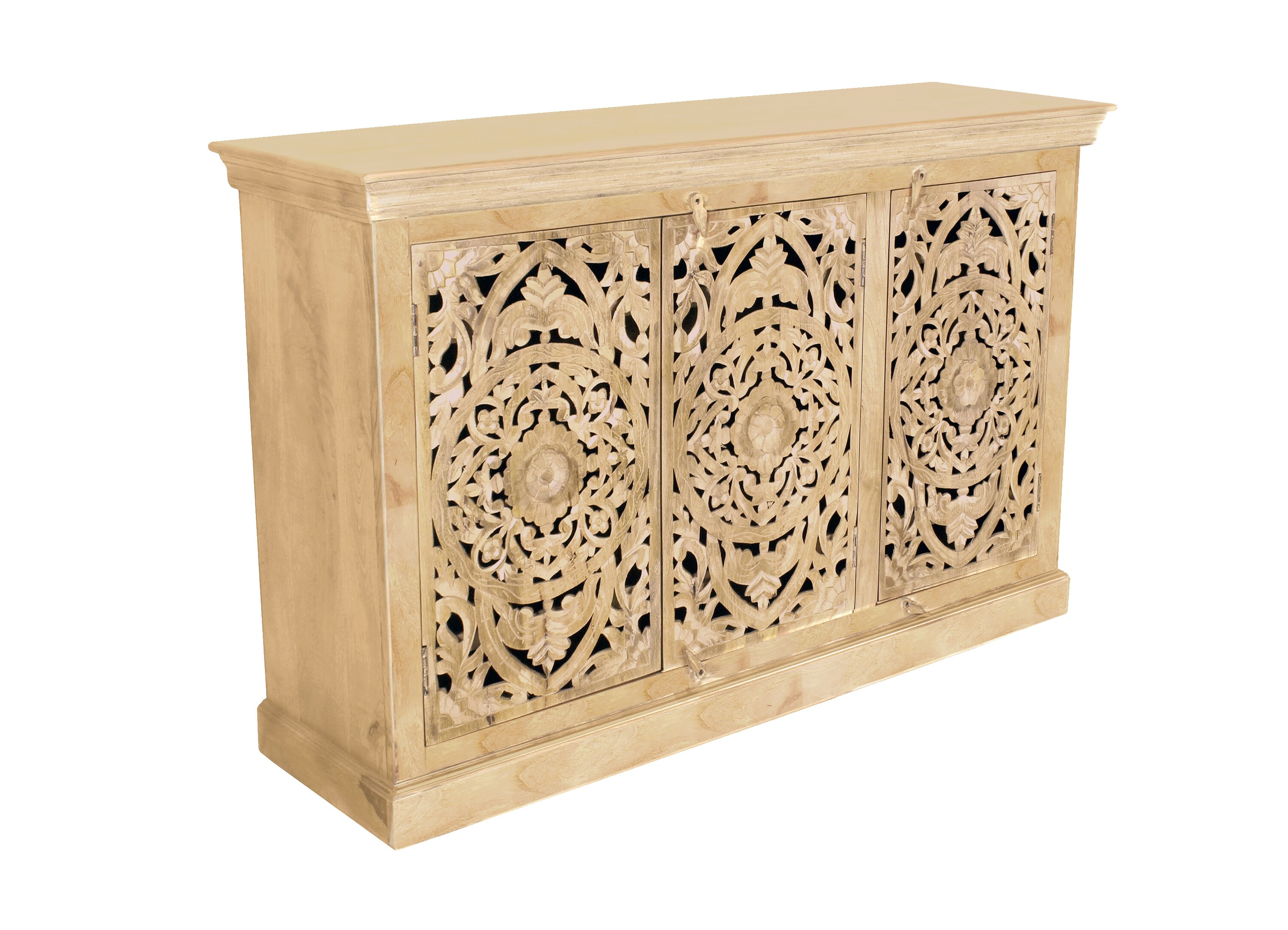 Sideboard Lakadee Mangoholz Kommode Wohnzimmer Esszimmer Schrank Highboard