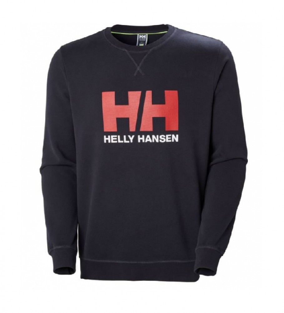 Moletom Helly Hansen HH Logo Crew Azul Marinho