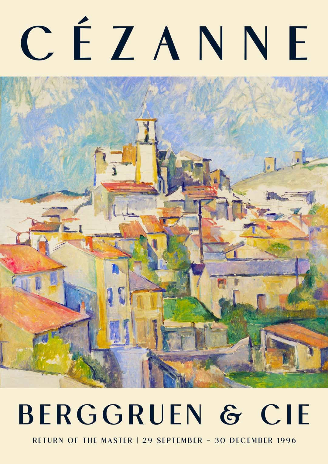 Gardanne Kunstausstellung von Paul Cézanne