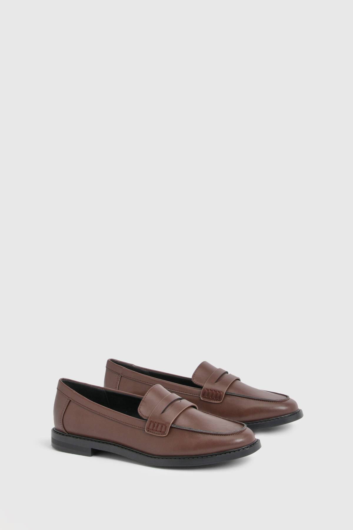 boohoo Mocassins Plats Basiques