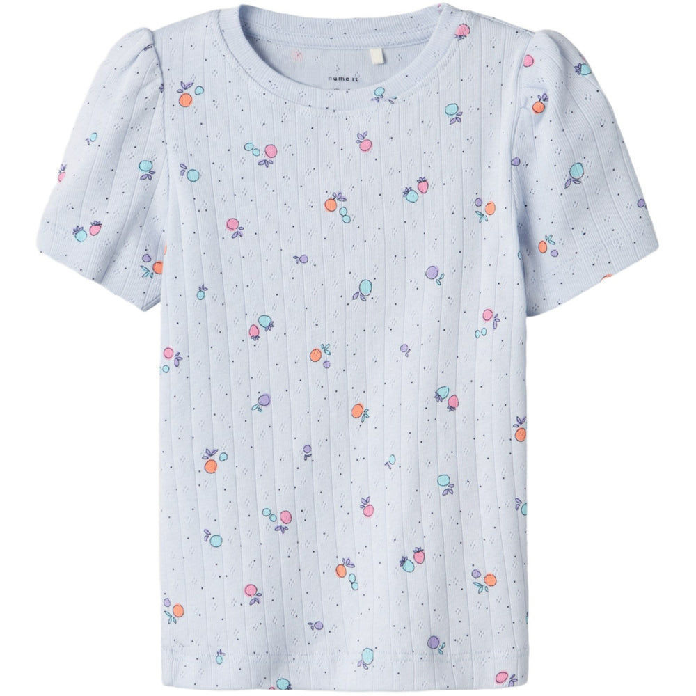 Køb Name It Xenon Blue Nmfhamanda Ss Slim Top Pb