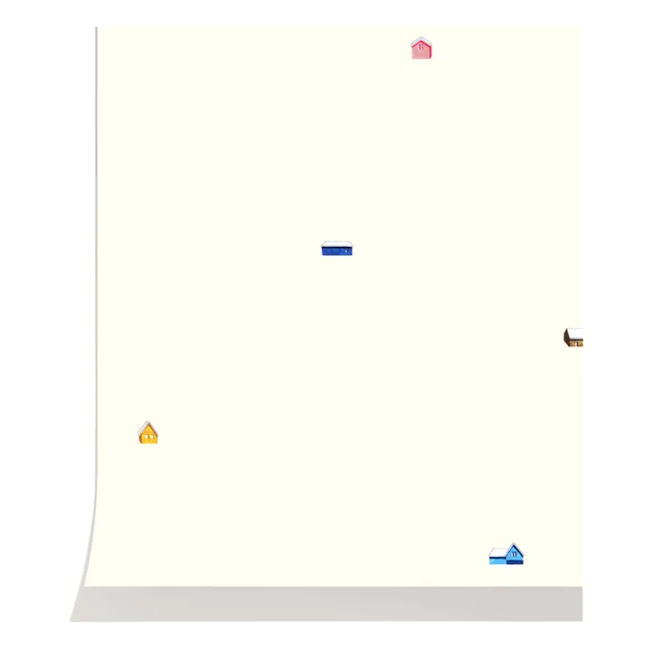 Season Paper Papier peint Maisons