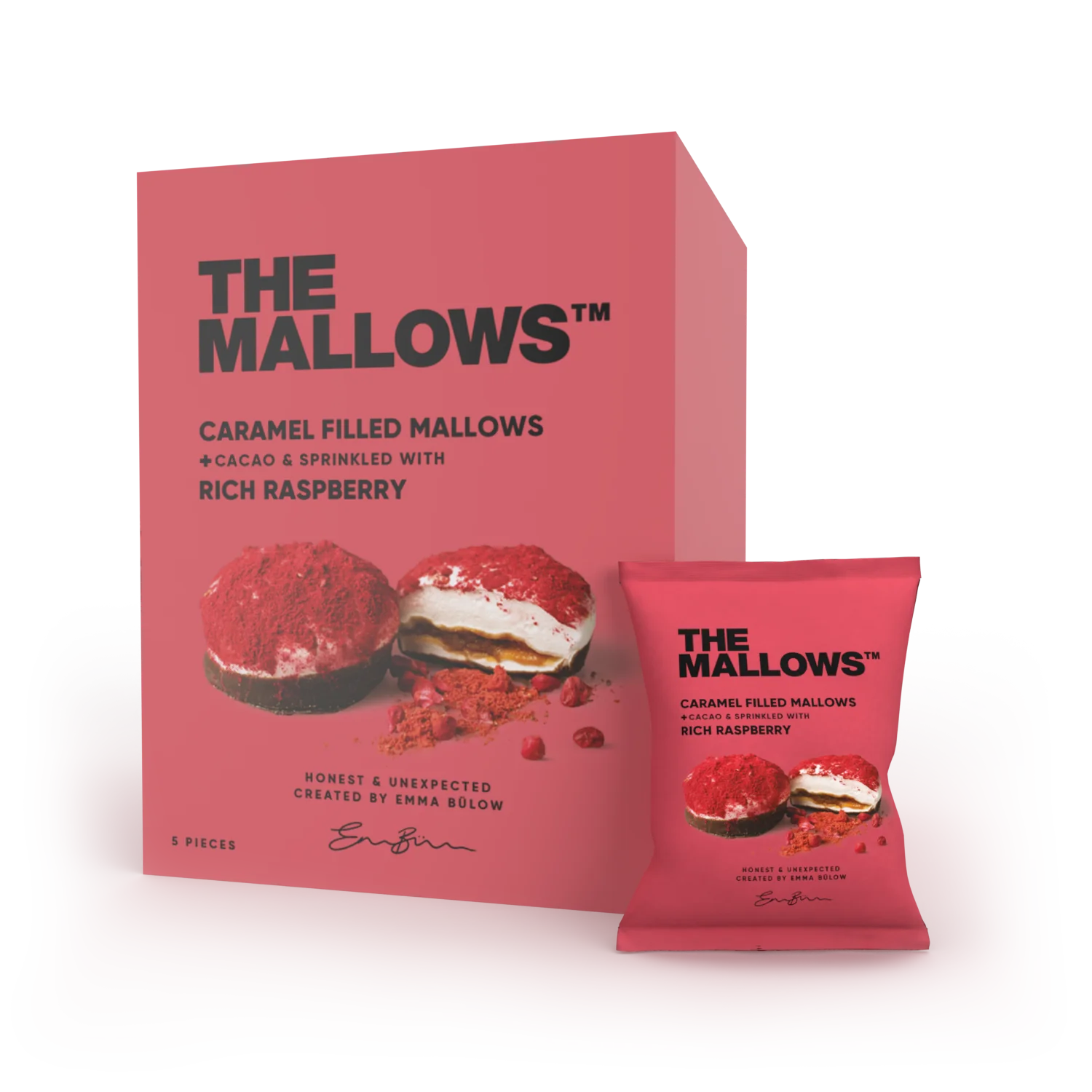The Mallows  Rich Raspberry skumfiduser