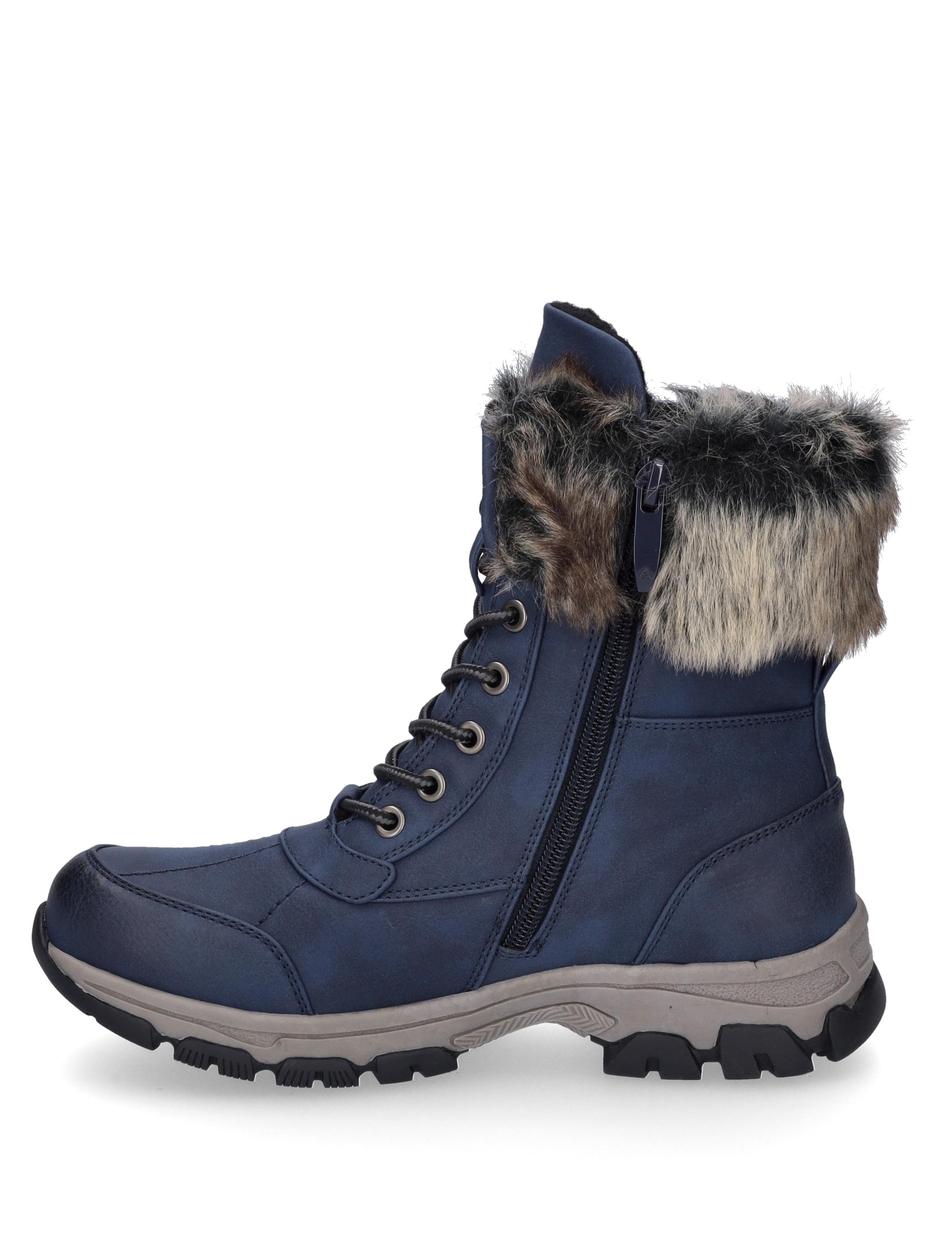Stiefel Chambery 04, blau-kombi
