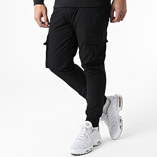 Ensemble Veste Outdoor Capuche Et Pantalon Jogging Keylor Noir