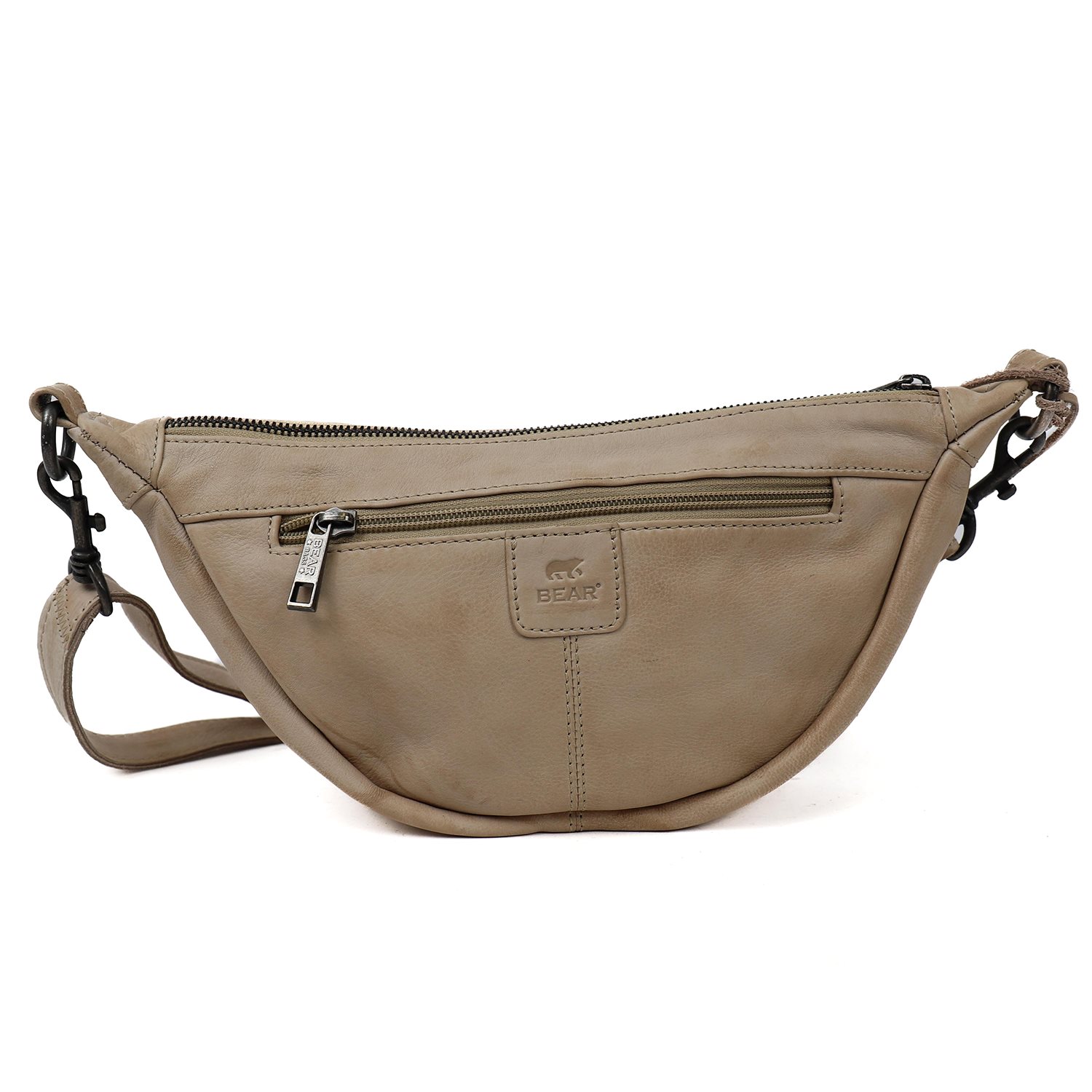 Bear Design Toon Crossbody feather