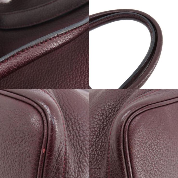 Hermès Vintage Hermès Garden Party Burgundy