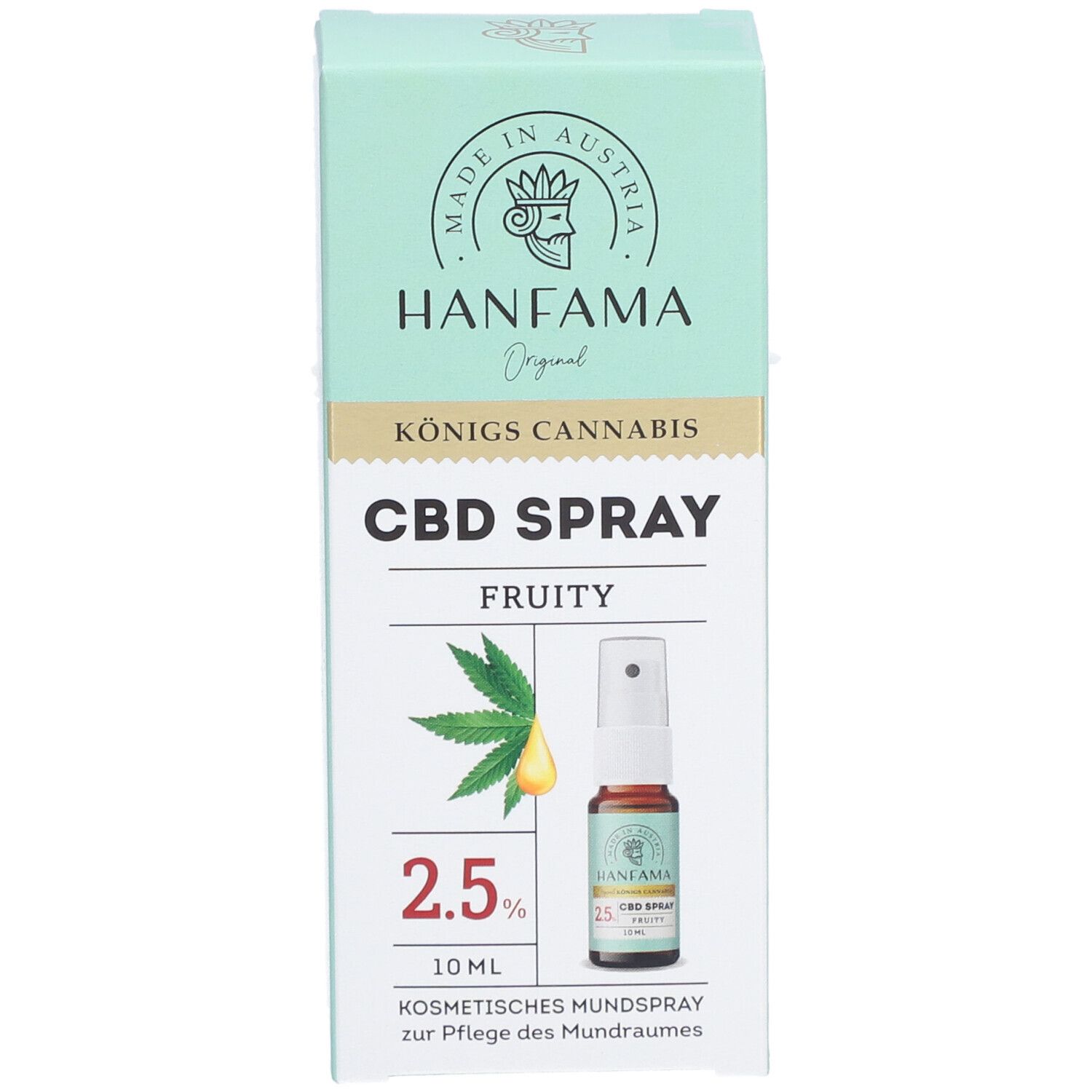 HANFAMA CBD Spray Fruity 250 mg
