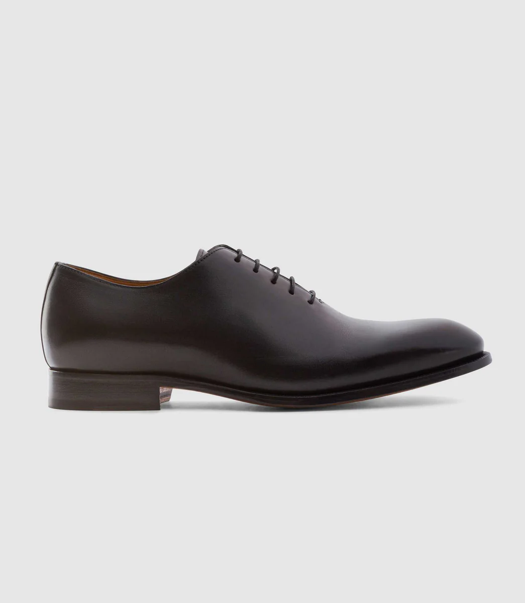 Richelieu en cuir noires EDMONDO