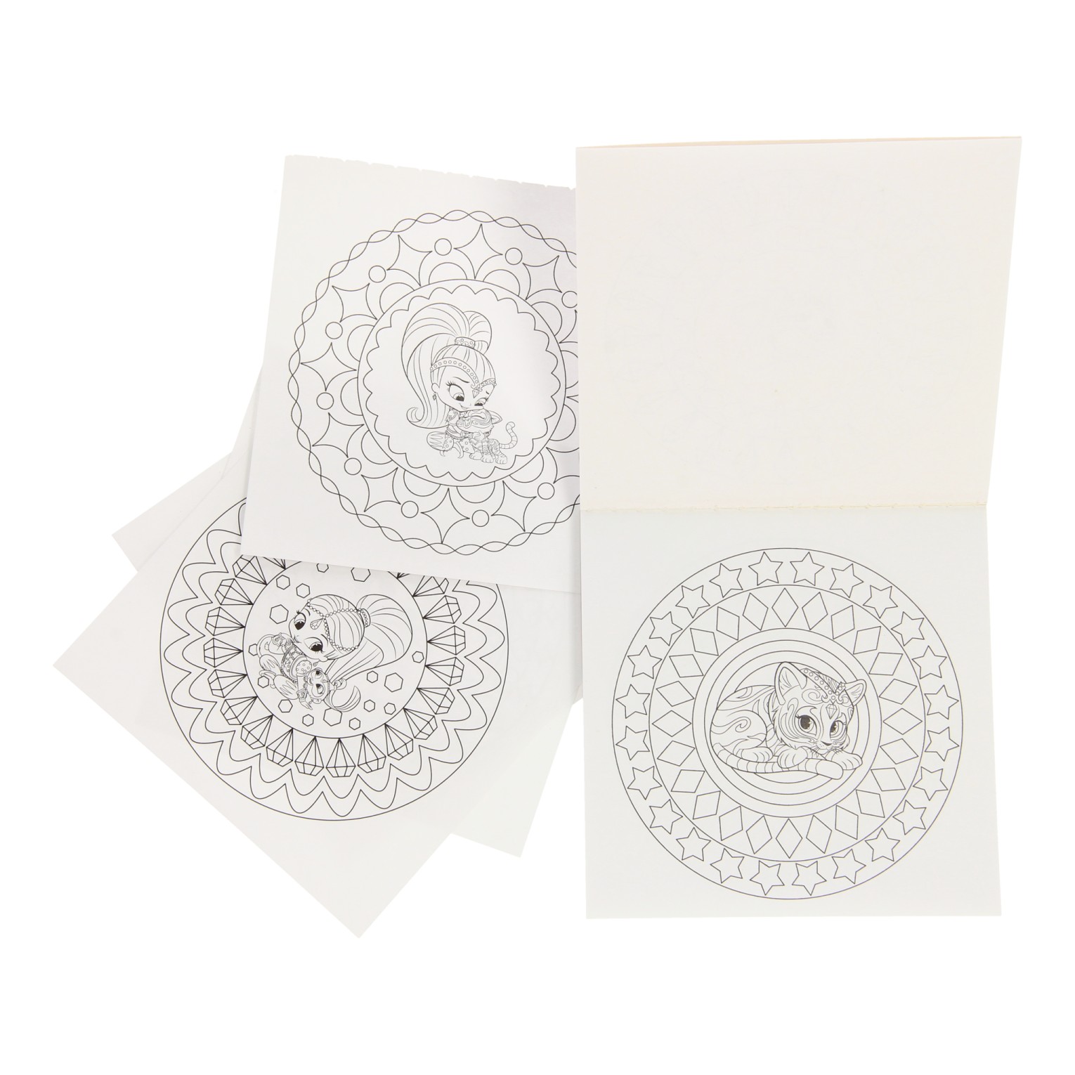 Shimmer & Shine Mini Mandala Kleurboek