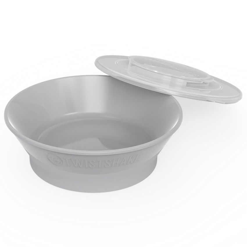 Bol 6+ mois - Gris Pastel - Ecru