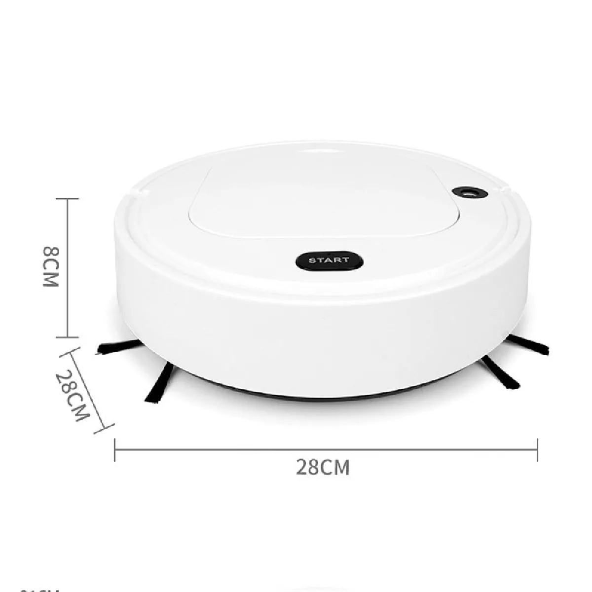 Universal Robot aspirateur 3 en 1