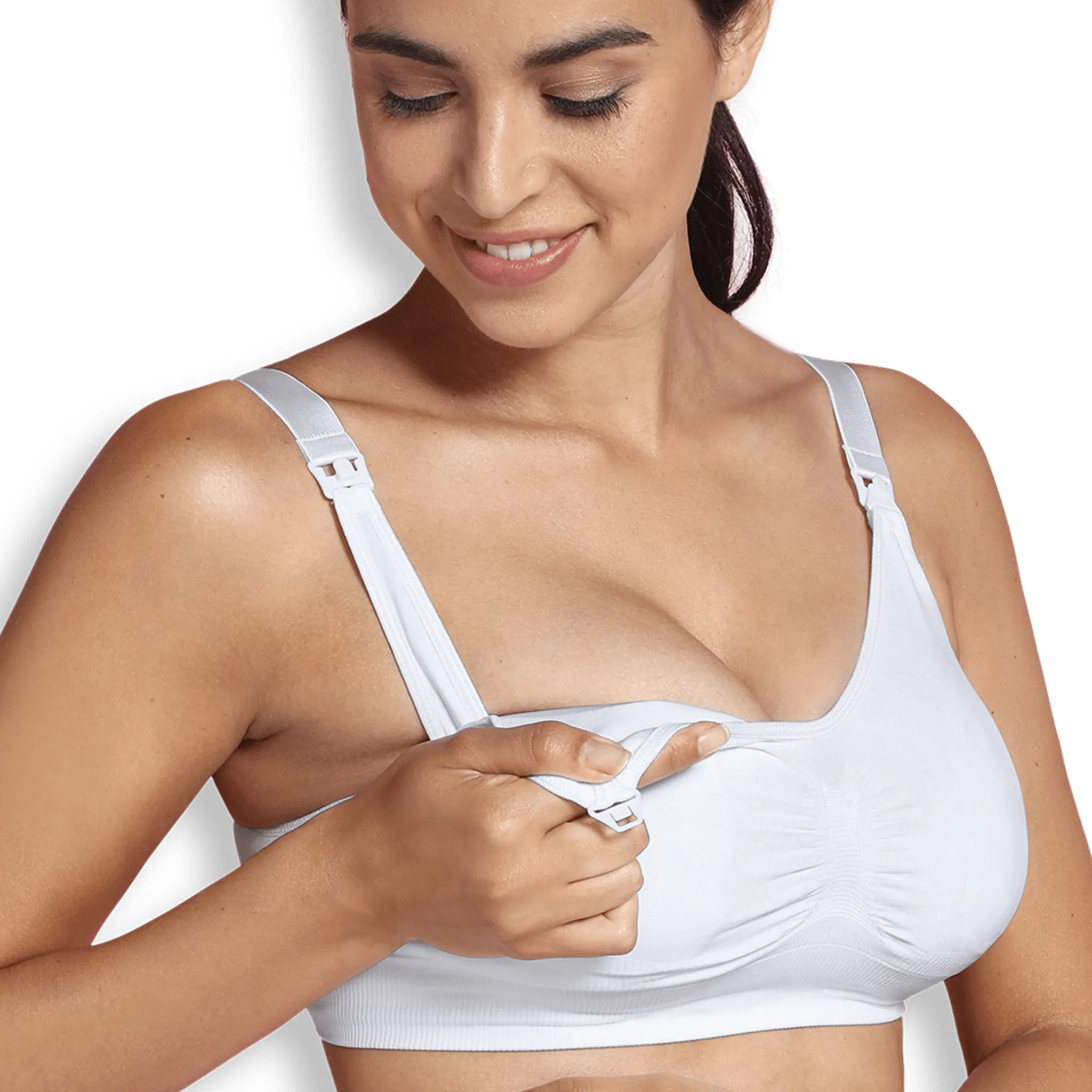 Carriwell Soutien-Gorge d'Allaitement Rembourré Sans Coutures