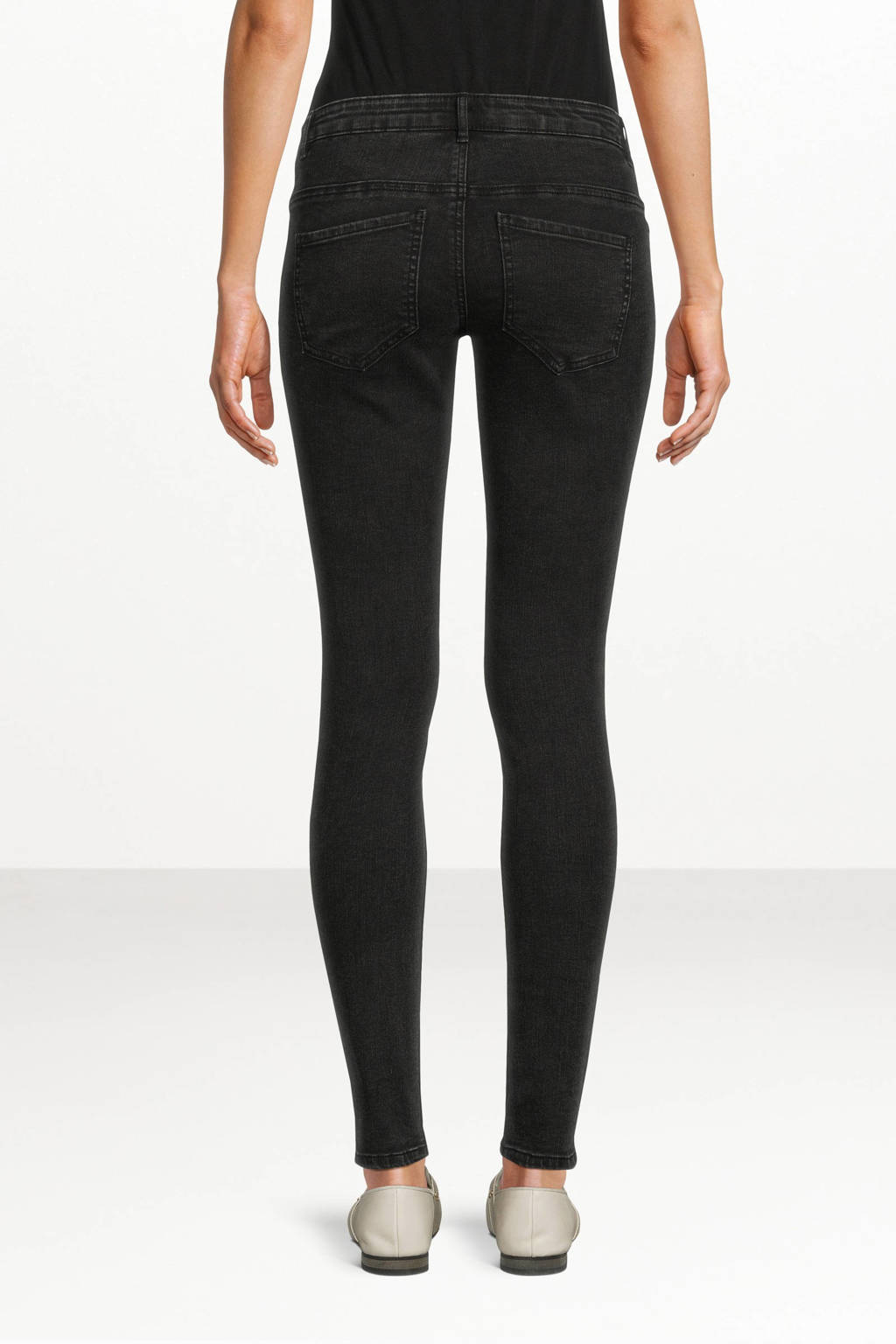 ONLY MATERNITY high waist skinny zwangerschapsjeans OLMROSE washed black