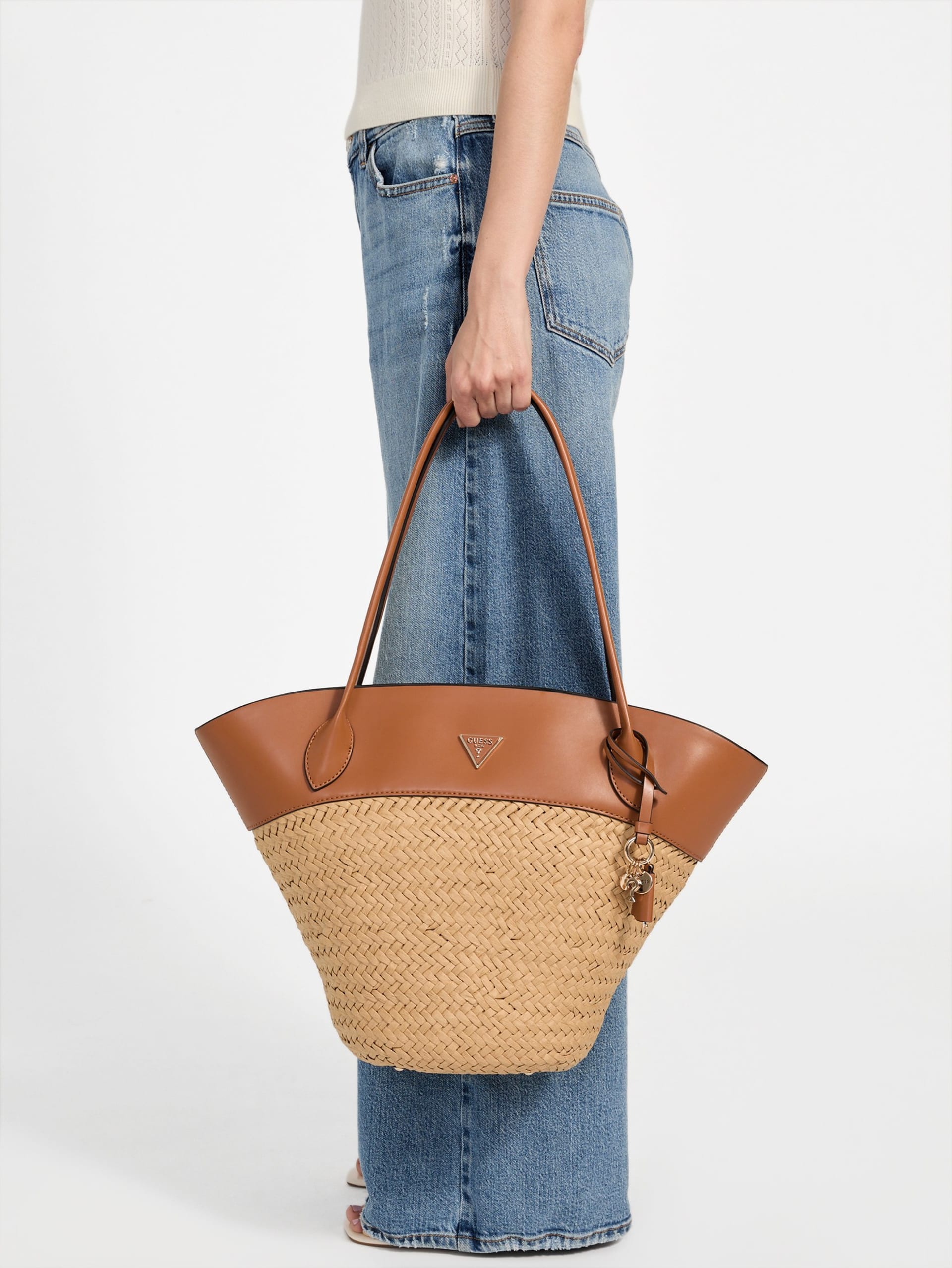 Bolsa Tote Grande Venere em Tecido