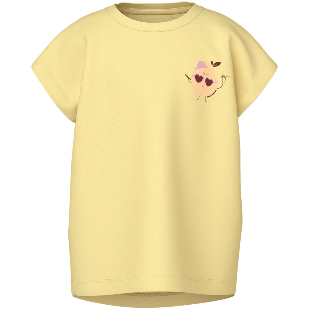 Køb Name It Lemon Meringue Lemon Varutti Capsl Loose T-Shirt