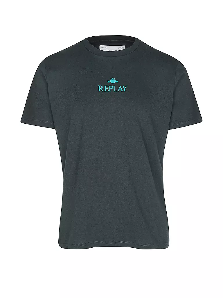REPLAY T-Shirt  grau