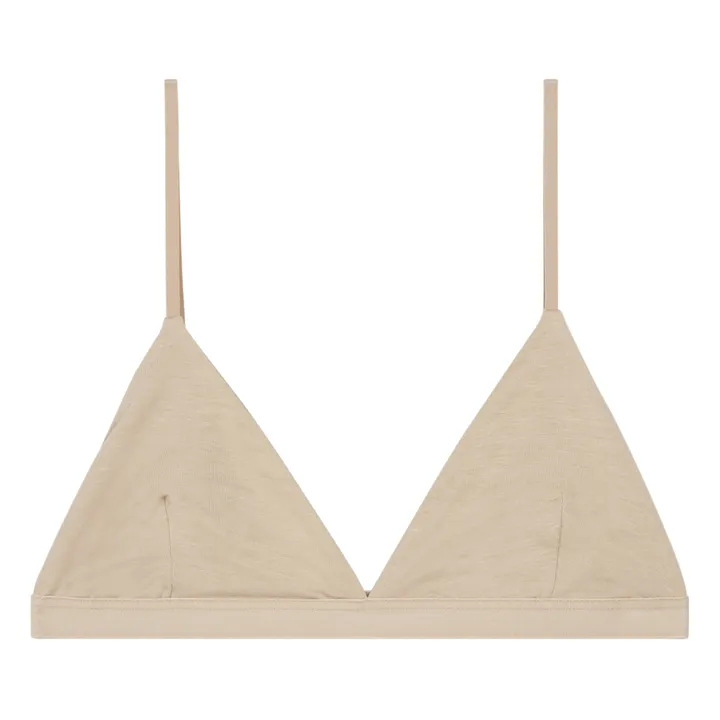 Baserange Soutien-Gorge Mississippi Bamboo | Beige Nude