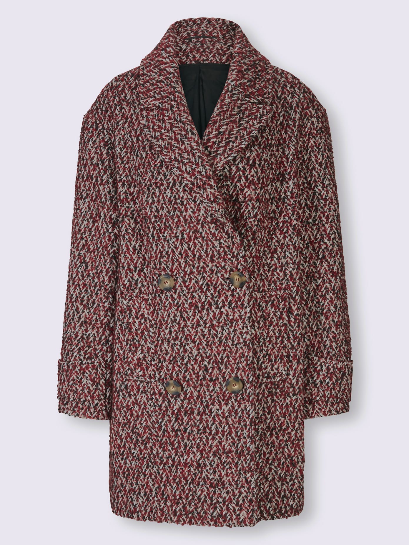 Manteau col à revers élégant