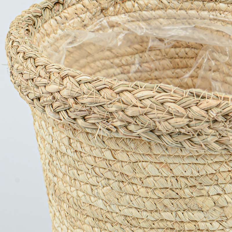 Panier rond bicolore