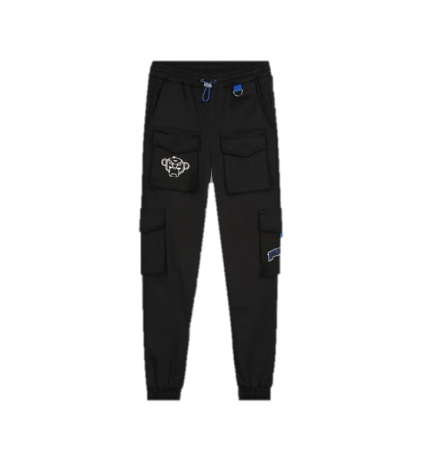 Black Bananas Cargo Broek Kids Zwart